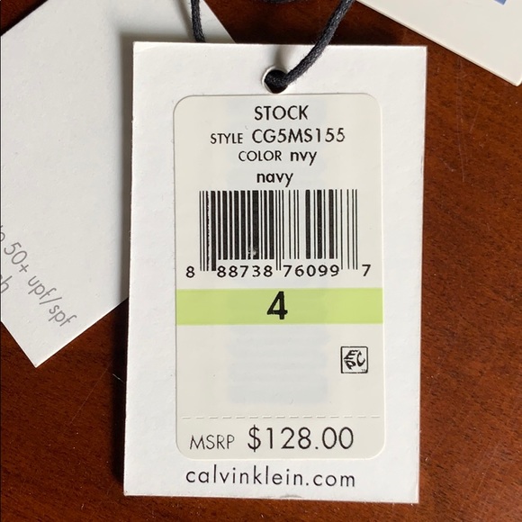 Calvin Klein NWT one piece bathing suit - Picture 6 of 12